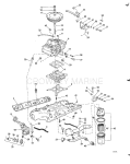 Intake Manifold, Fuel Pump, &Carburetor Lines 250 Model