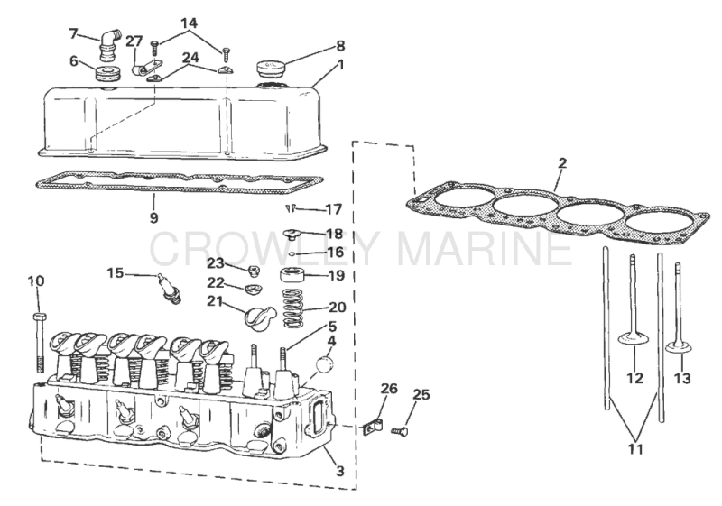 Head & Rocker Arm