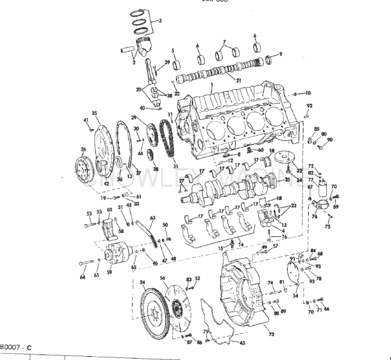 Crankcase Group 305-350