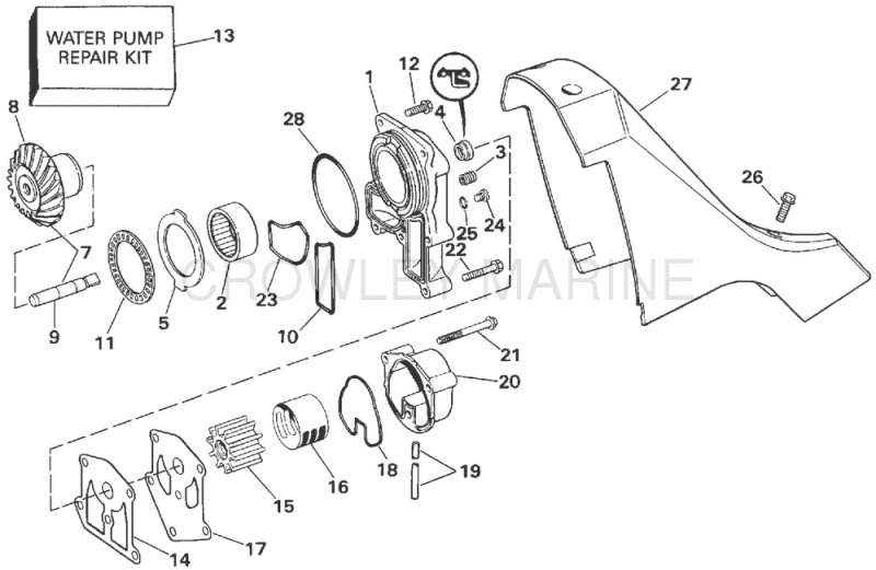 Water Pump And Adaptor