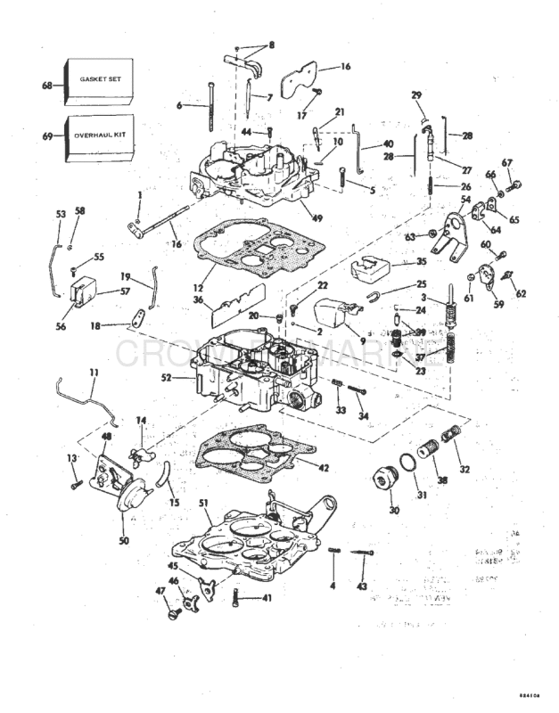 Carburetor Group - 4 V