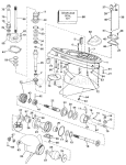 Lower Gearcase-Counter (L.H.) Rotation