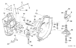 Transom Plate, Flywheel Housing & Mounts