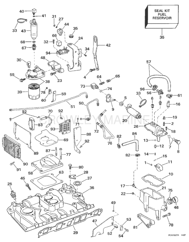 Intake Manifold & Fuel System - Tbi Models