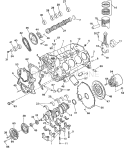 Crankcase - 5.0 Litre