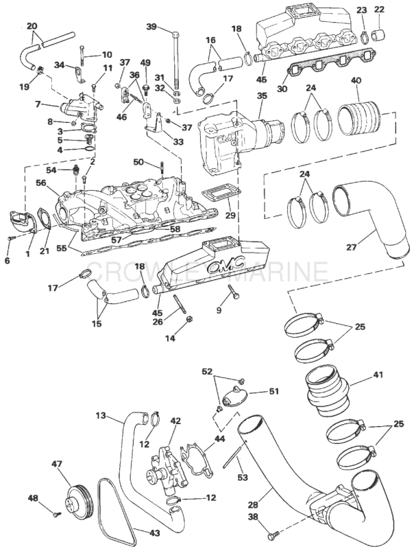 Intake Manifold, Exhaust & Cooling