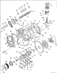 Crankcase - 5.0 Litre