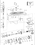 Lower Gearcase - Dual Prop