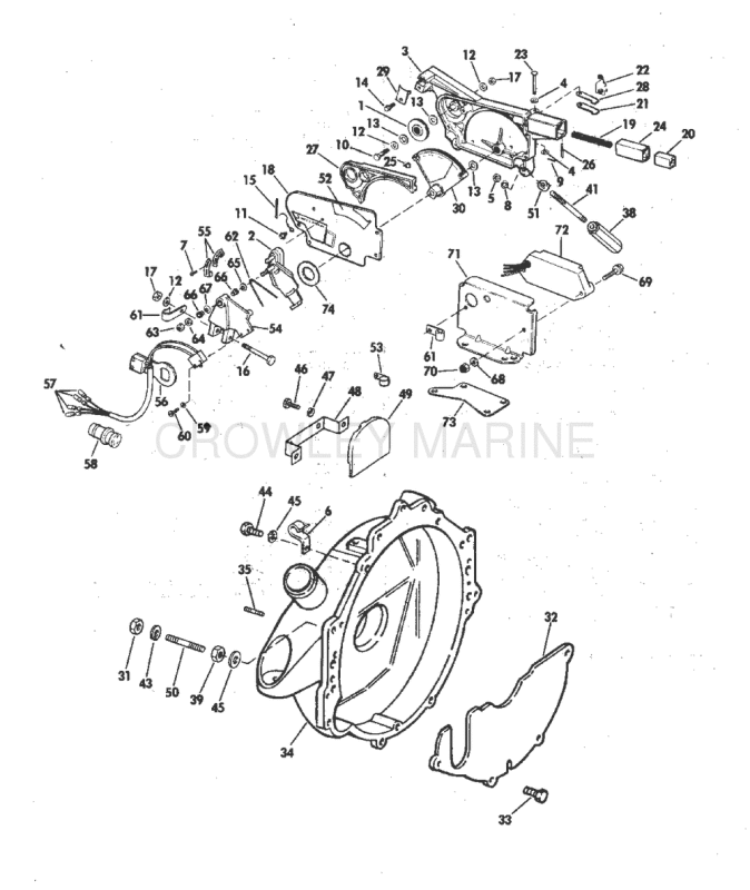 Shift And Adapter Housing Group