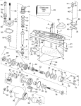 Lower Gearcase - Counter (L.H.) Rotation Lower Gearcase - Counter (L.H.) Rotation
