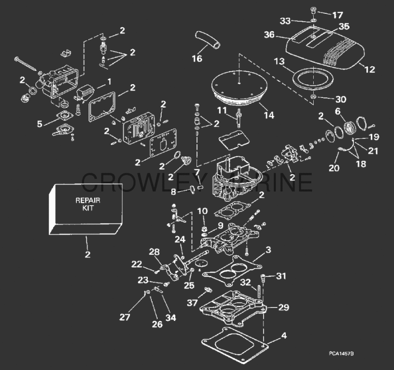 Carburetor -- 2v Models