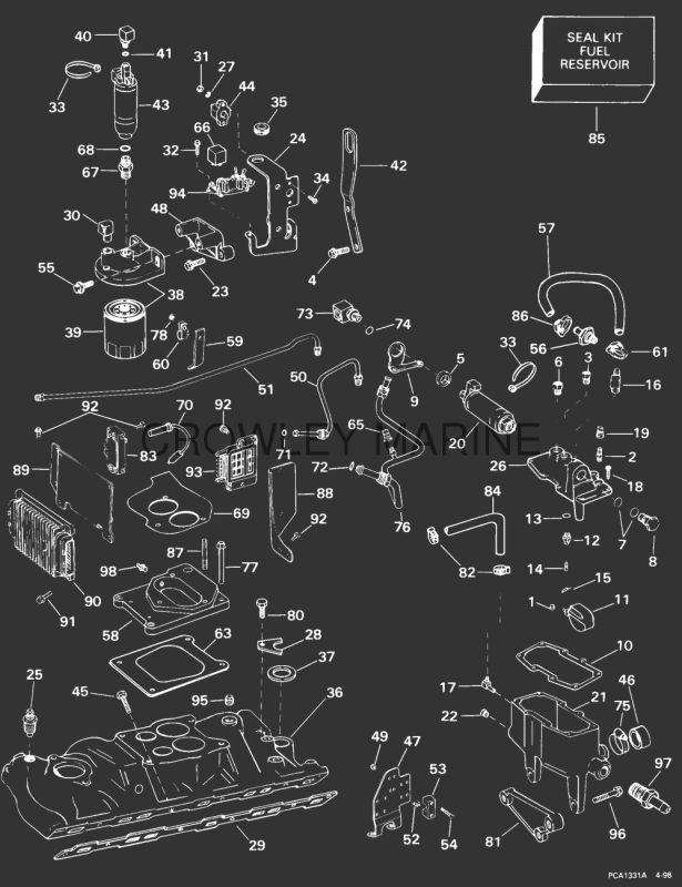 Fuel System & Intake Manifold -- Tbi Models