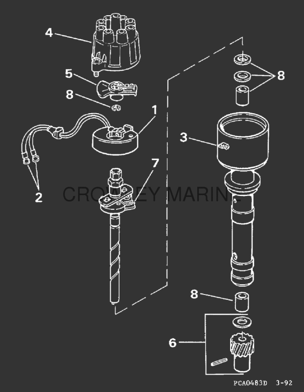 Distributor -- 2v Models