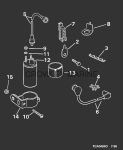 Ignition Coil & Leads -- 2v Models