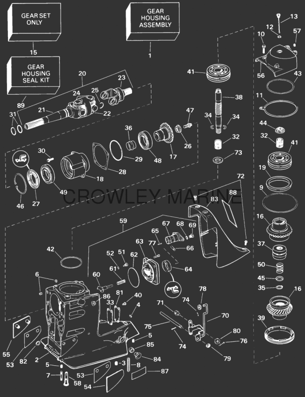 Upper Gear Housing