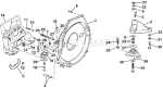 Transom Plate, Flywheel Housing & Mounts