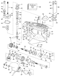 Lower Gearcase-Counter (L.H.) Rotation