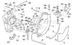 Transom Plate, Flywheel Housing & Mounts