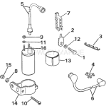 Ignition Coil & Leads - 5.7 Litre