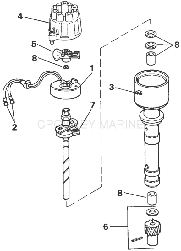 Distributor - 5.7 Litre