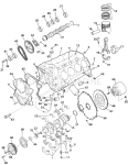 Crankcase - 5.8 Litre Crankcase - 5.8 Litre