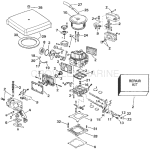 Carburetor - 744bpergd Models