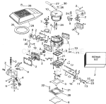 Carburetor - 744dpeamh & 744dppamh Models