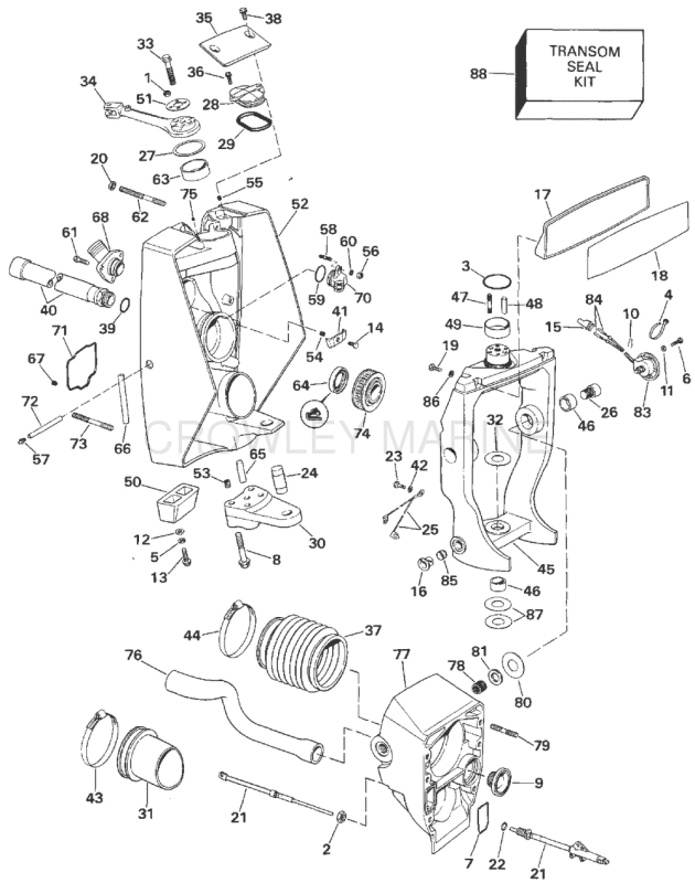 Transom Mount