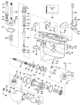 Lower Gearcase - Standard (R.H.) Rotation