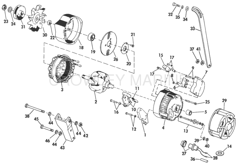 Alternator Group Delco Remy