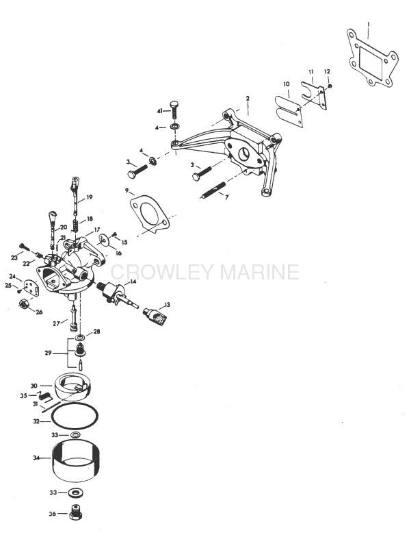 Carburetor And Reed Plate image