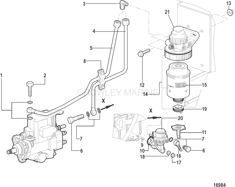 Fuel Pump And Filter(All Electronic Engines) image