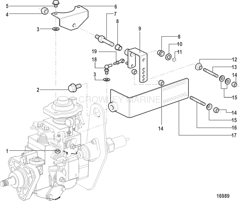 Injection Pump Mounting(All Mechanical Engines) image