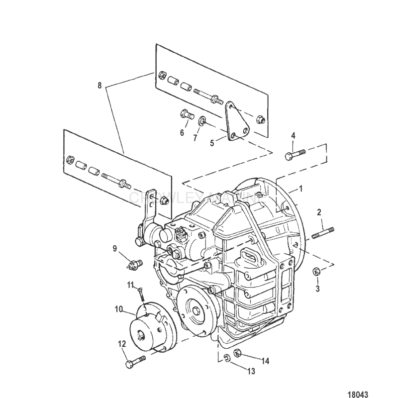 Transmission And Related Parts(Inboard) image