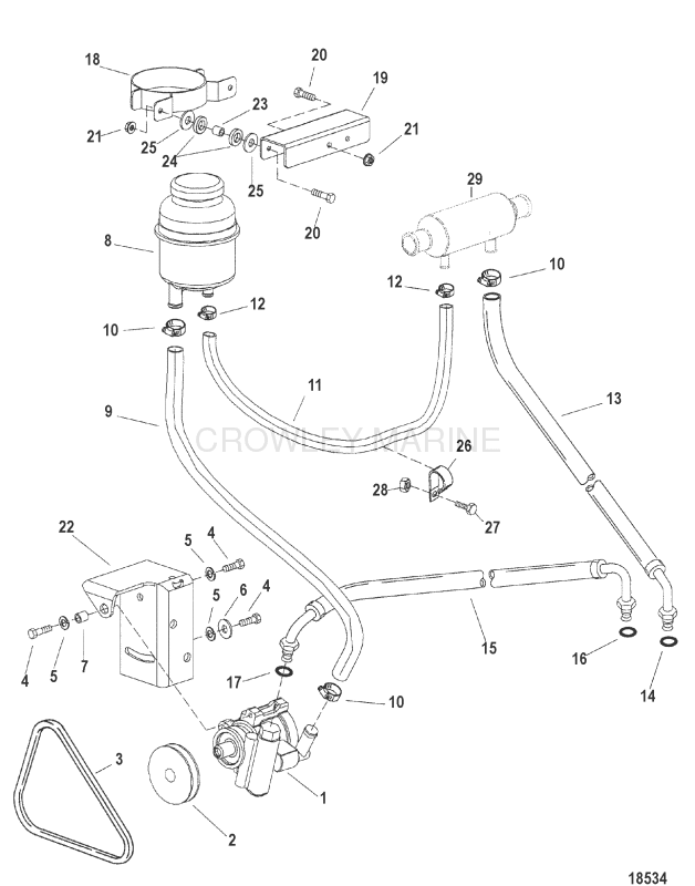 Power Steering Components(Sterndrive) image