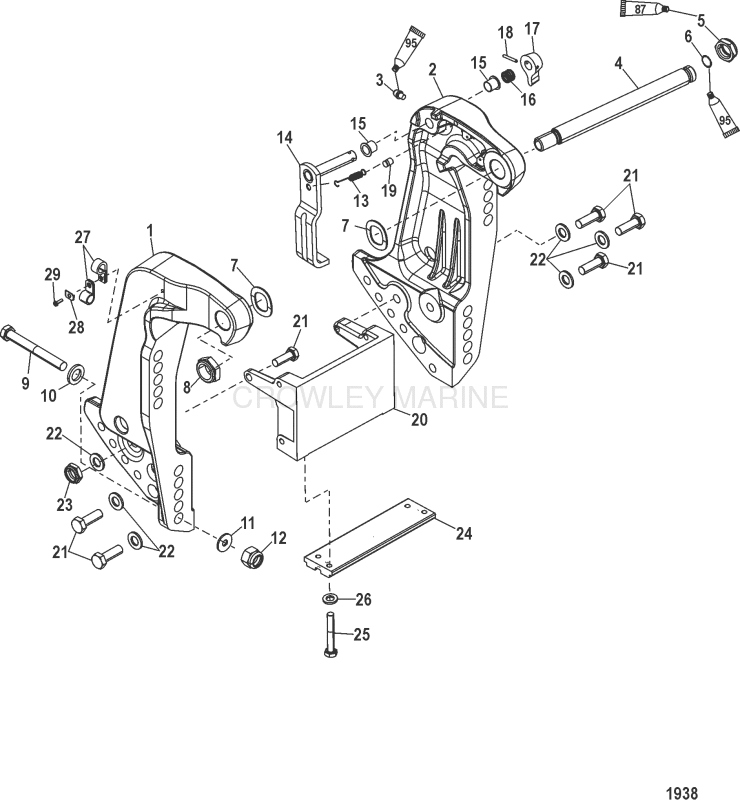 Transom Bracket image