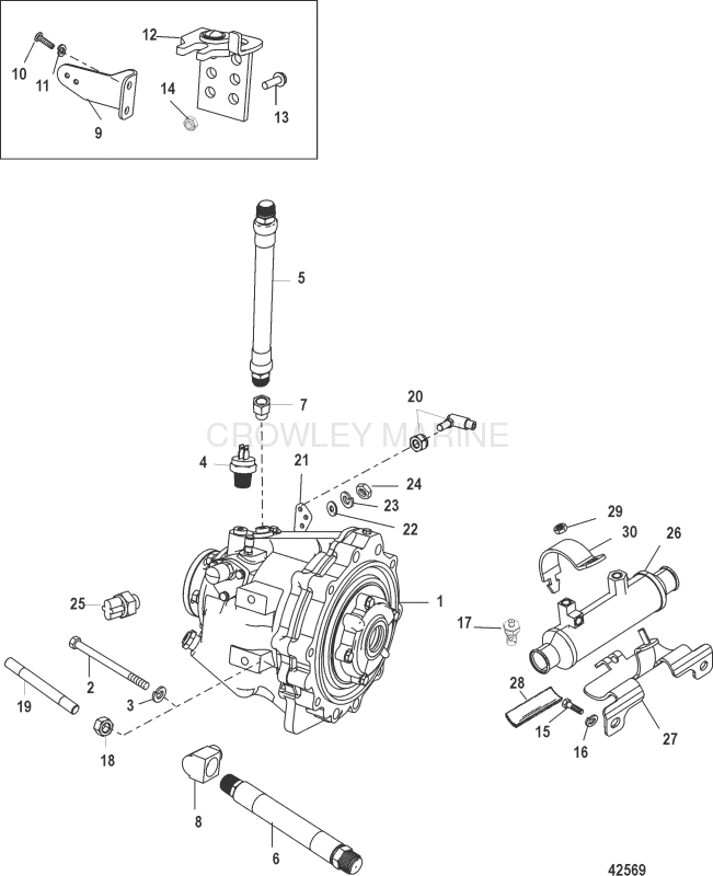 Transmission And Related Parts(Borg Warner 71c) image
