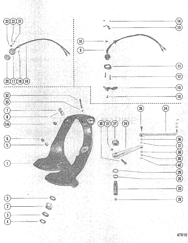 Gimbal Ring Assembly And Steering Lever image