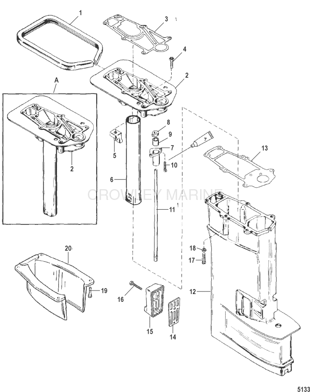 Driveshaft Housing Assembly image