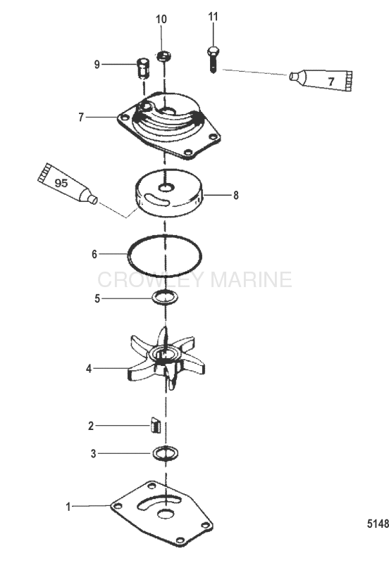 Jet Water Pump Components image