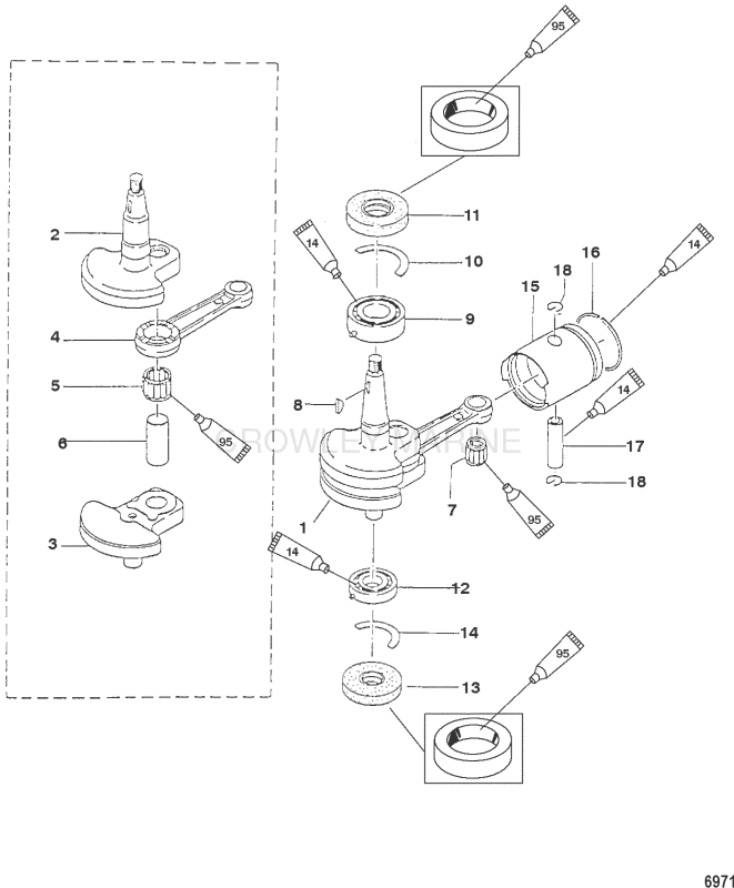 Crankshaft And Piston image