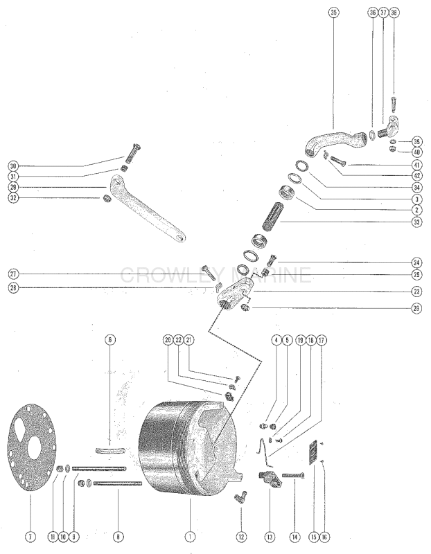 Steering Lever Housing Assembly image