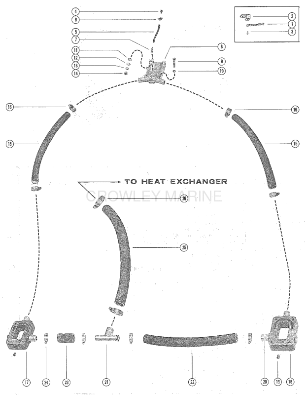 Thermostat Cover And Water Distribution Housing image