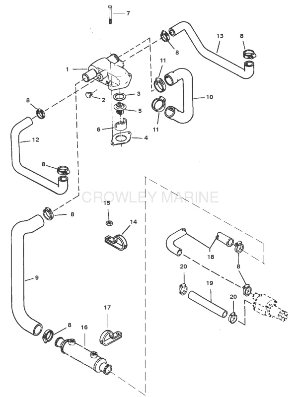 Standard Cooling System (Bravo Engines) image