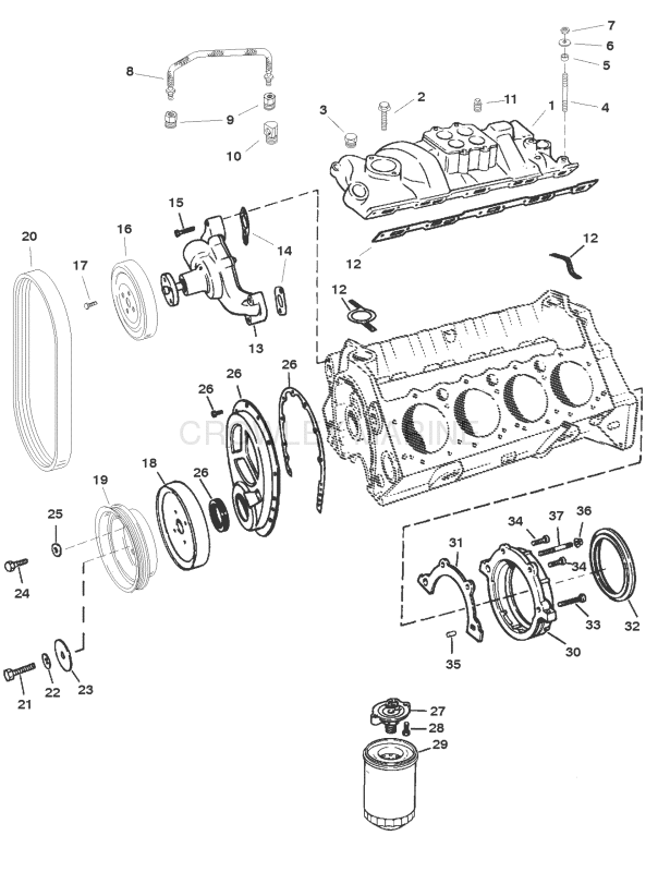 Intake Manifold And Front Cover image