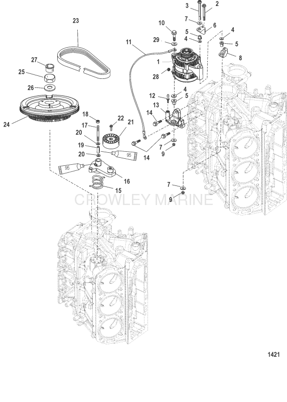 Flywheel Alternator image