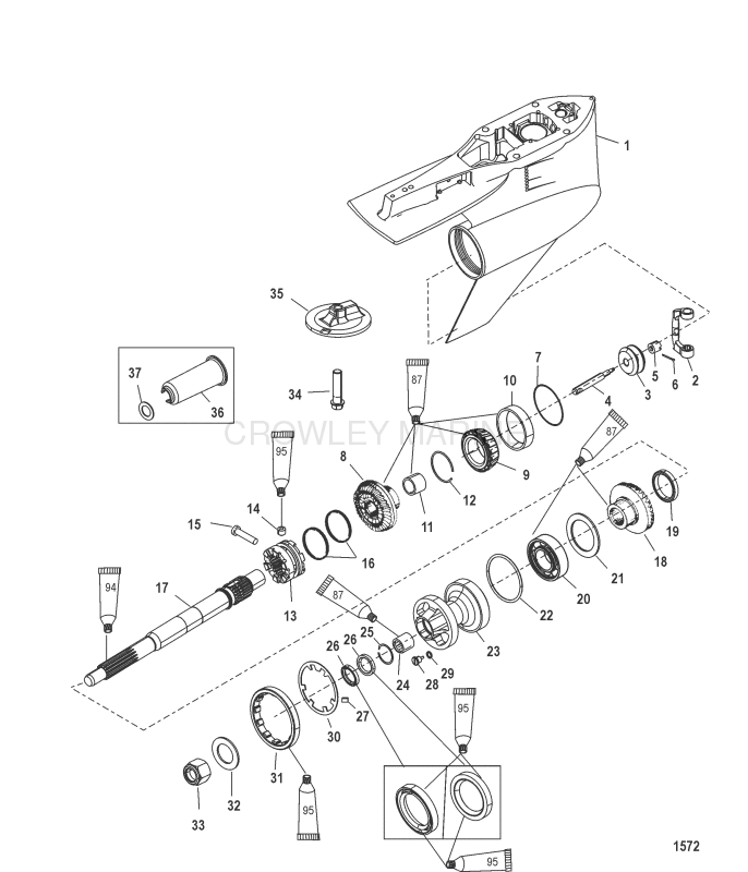 Gear Housing Propeller Shaft Torquemaster image