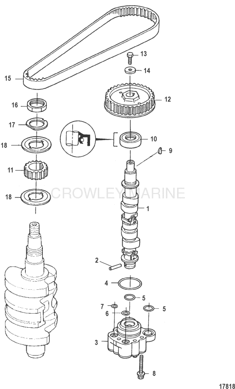 Camshaft And Oil Pump image