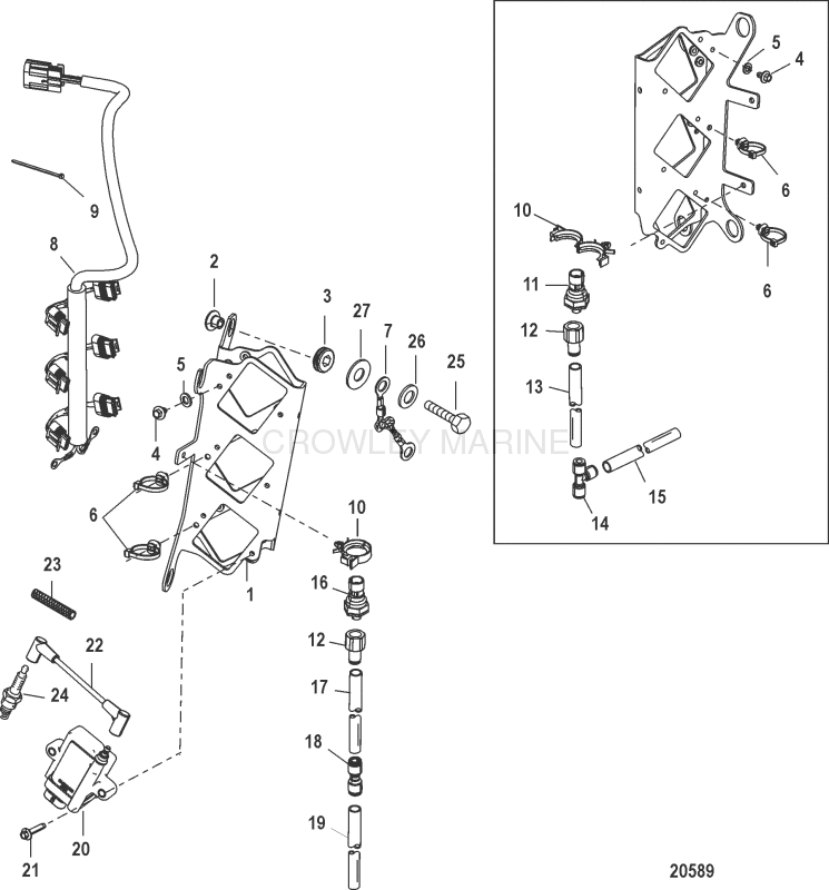 Coil Plate Assembly Serial Number 1b490866 And Up image