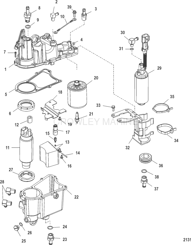 Vapor Separator Components image